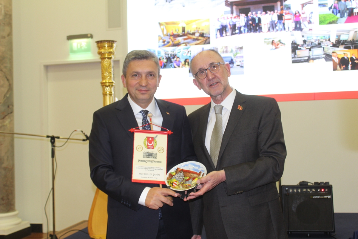Kardeşlik Protokolü’nün 20. Yılı Nürnberg’de Kutlandı