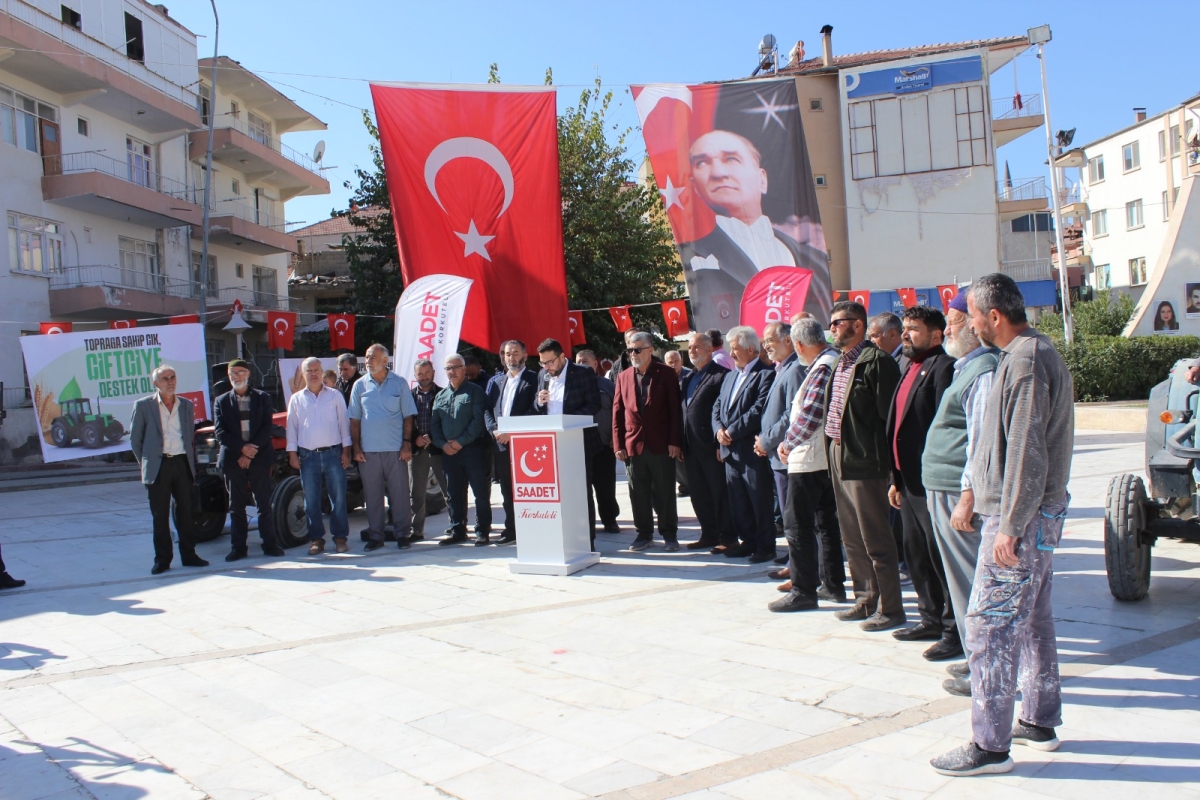 Toprağa sahip çık, çiftçiye destek ol