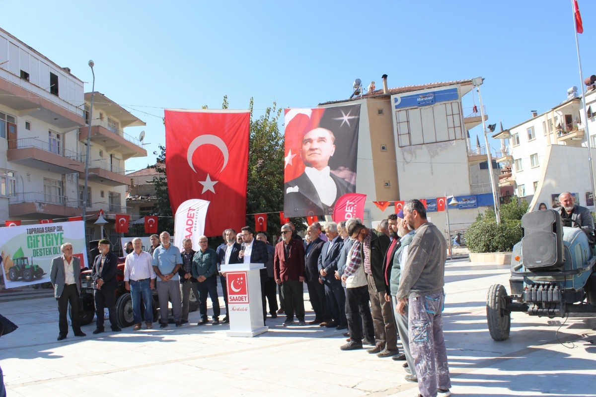 Toprağa sahip çık, çiftçiye destek ol