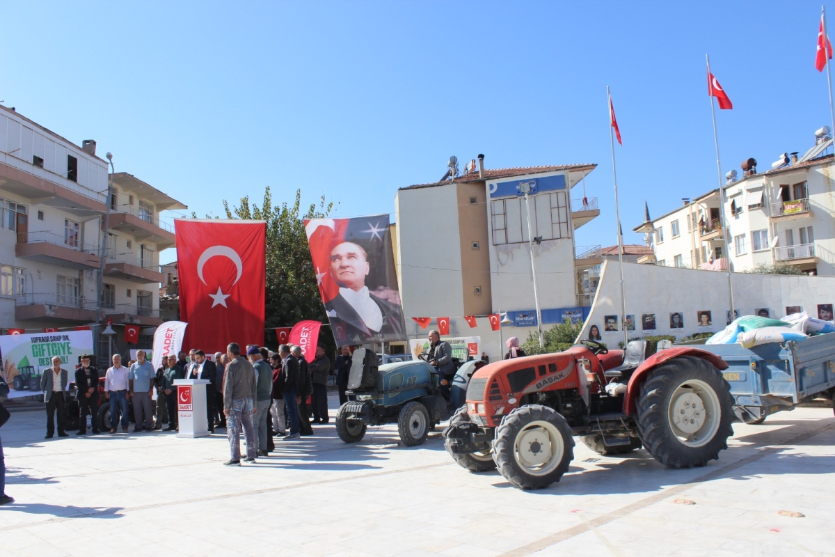 Toprağa sahip çık, çiftçiye destek ol