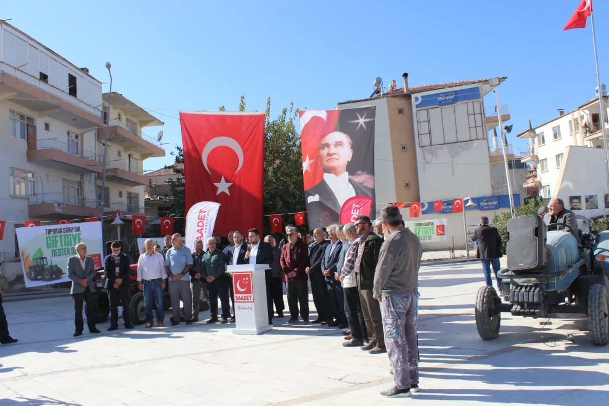 Toprağa sahip çık, çiftçiye destek ol