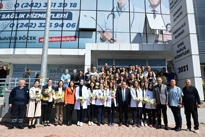 Böcek, sağlık çalışanlarının 14 Mart Tıp Bayramı’nı kutladı