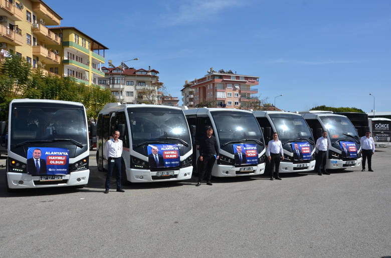 Alanya’da midibüslü ulaşım dönemi başlıyor