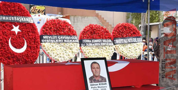 Antalya Şehidini Son Yolculuğuna Uğurladı