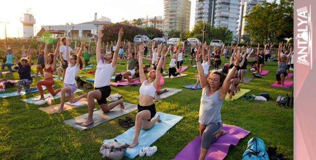 Antalya’nın en uç noktasında yoga