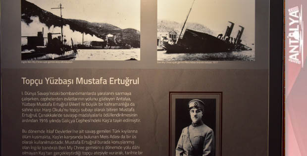 Kepez Topçu Yüzbaşı Mustafa Ertuğrul Aker’i unutmadı