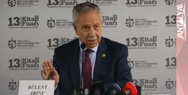 Arınç'tan hadsiz Filistin hezeyanı