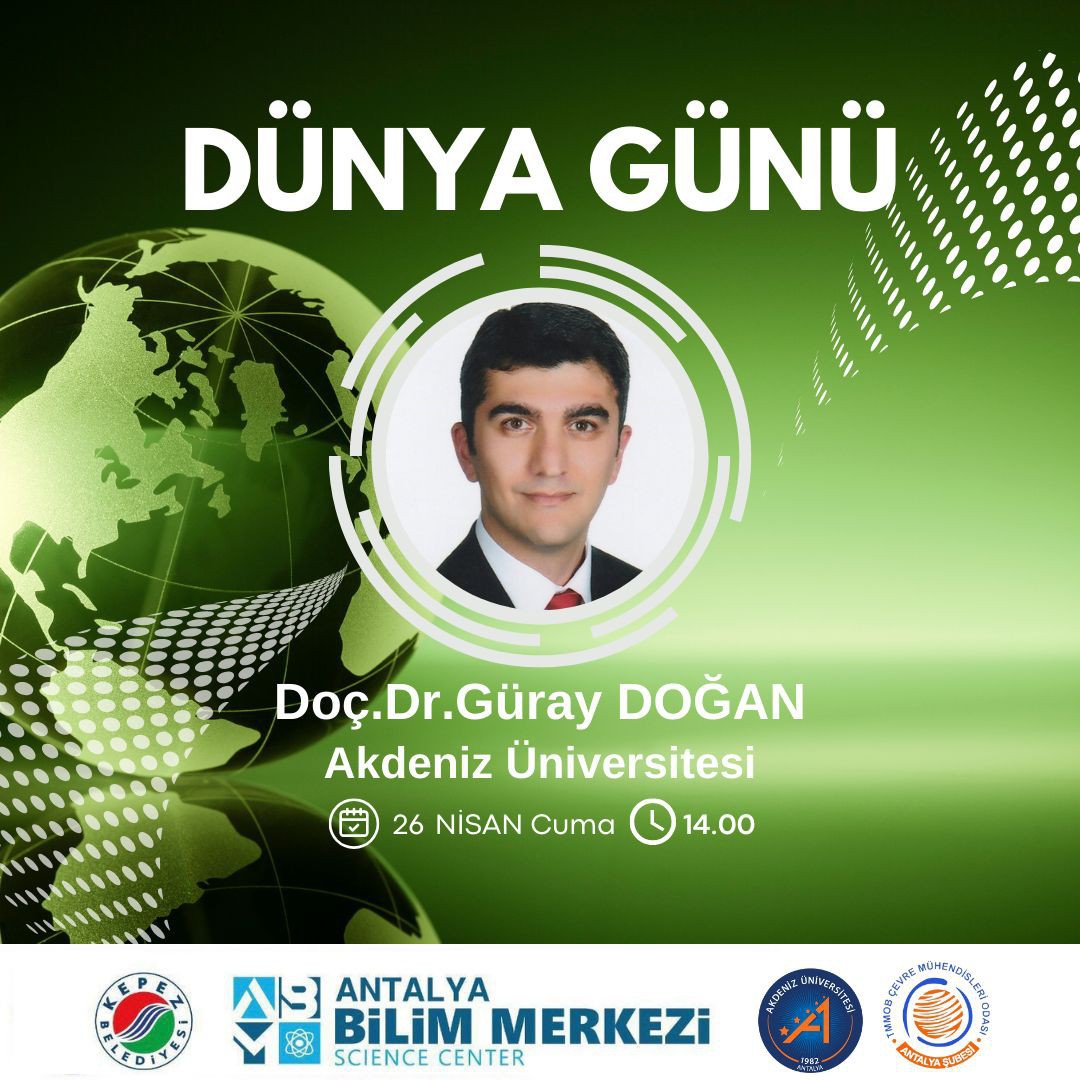 Antalya Bilim Merkezi’nde dünya konuşulacak