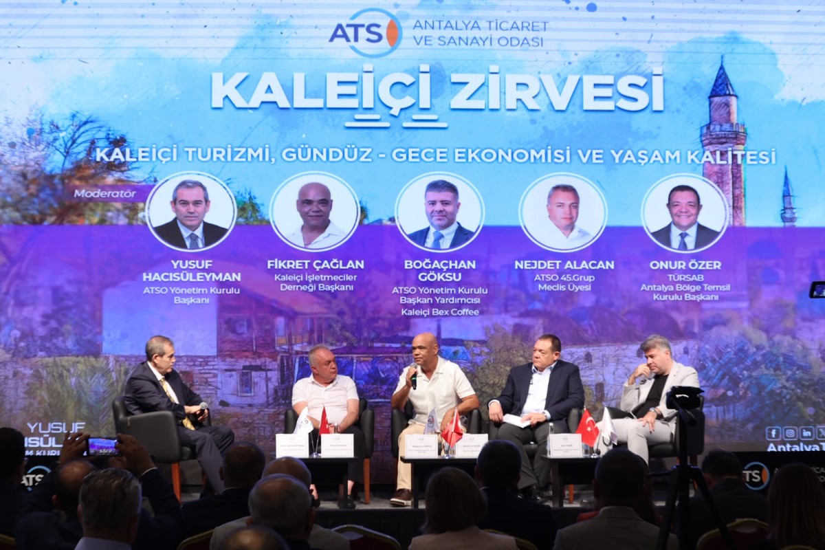 Başkan Vekili Özdemir Kaleiçi Zirvesi’ne katıldı